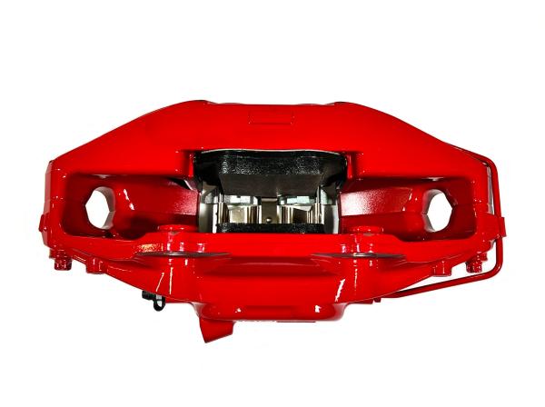 Přední 4-pístové brzdové třmeny Brembo BMW E23 / E28 / E32 / E34 / E38 / E39 / E60 / E61 / E63 / E64 pro kotouče 374x36mm (červené 34106891343 / 34106891344)