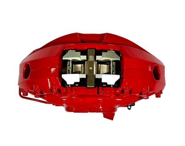 Přední 4-pístové brzdové třmeny Brembo BMW E23 / E28 / E32 / E34 / E38 / E39 / E60 / E61 / E63 / E64 pro kotouče 374x36mm (červené 34106891343 / 34106891344)