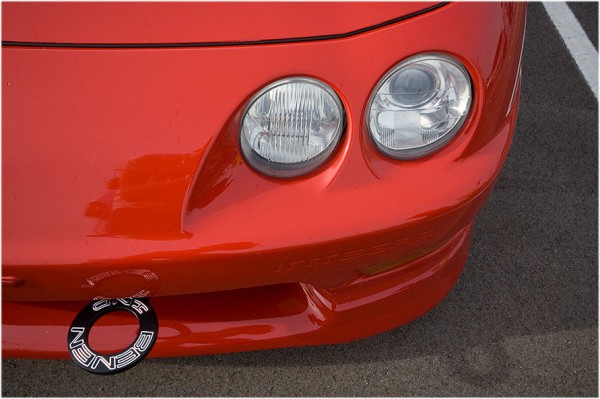 Přední odtahový hák (odtahové oko) Benen style - stříbrný