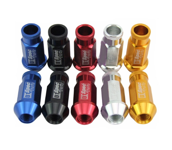 Kolové matice (štefty) D1 Spec závit M12 x 1.25 - černé