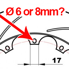 Přední brzdové kotouče D2 Racing 330x32mm - děrované - plovoucí (2015-)