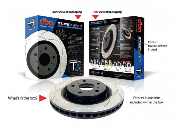 Brzdové kotouče DBA na Lexus GS450H všechny modely (07-) - přední DBA-2720S