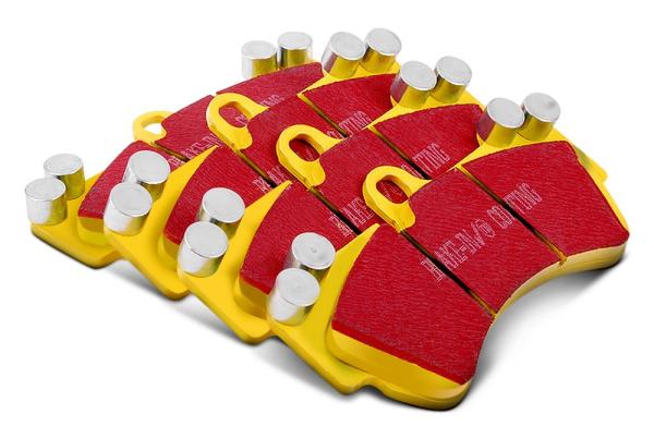 Přední brzdové destičky EBC Yellowstuff pro BMW třmeny 374x36mm