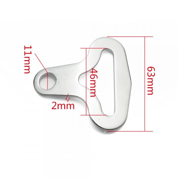 Zajišťovací karabina Cam Lock k bezpečnostnímu vícebodovému pásu