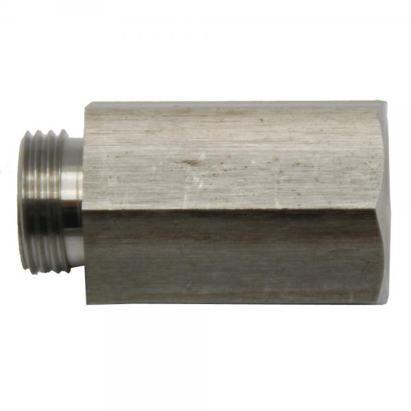 Adaptér pro odstínění lambda sondy ESE Tuning - úhel 90° - závit M18x1.5 (mini kat)