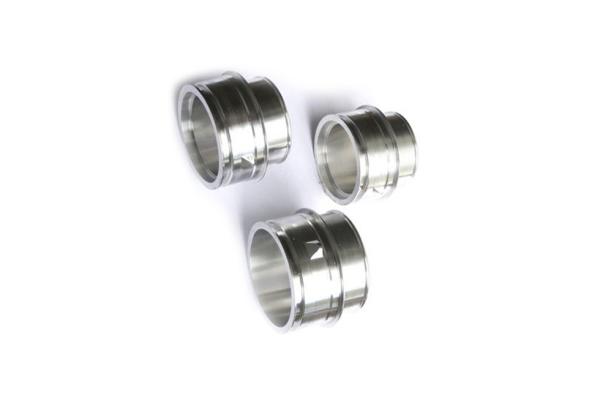 Hliníkový bajonet na hadice Forge Motorsport VAG TFSI / TSI / TDI - 50,5mm bajonet > 51mm hadice