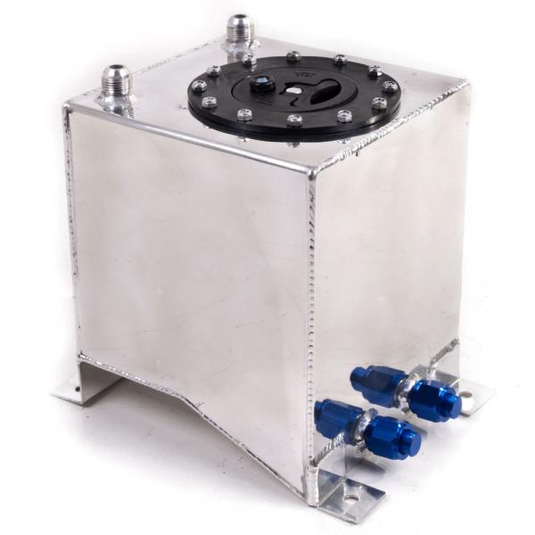 Závodní hliníková palivová nádrž 10l (racing fuel tank) se senzorem na ukazatel stavu paliva