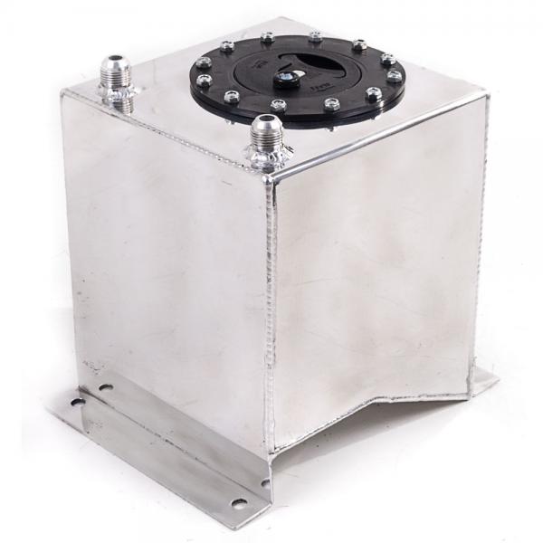 Závodní hliníková palivová nádrž 10l (racing fuel tank) se senzorem na ukazatel stavu paliva