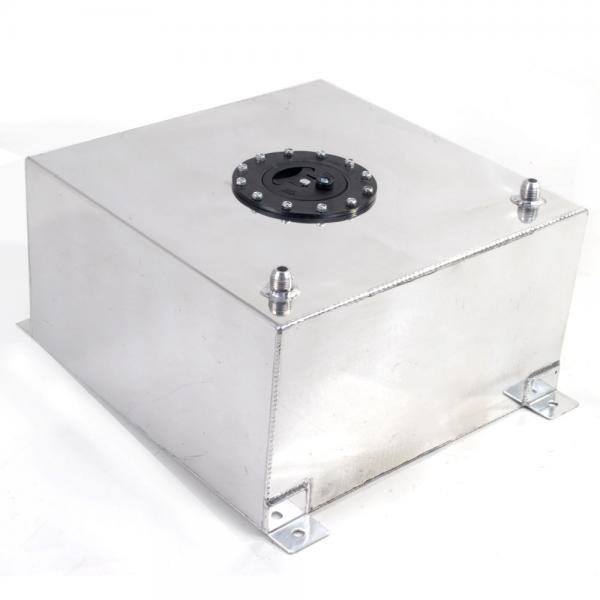 Závodní hliníková palivová nádrž 40l (racing fuel tank) se senzorem na ukazatel stavu paliva