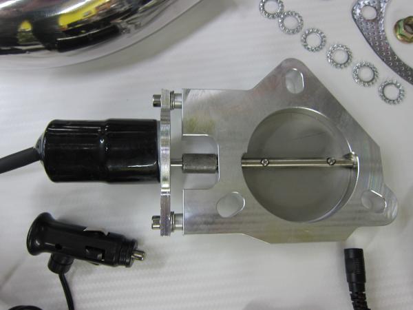 Elektronická výfuková klapka 51mm v-band s dálkovým ovladačem