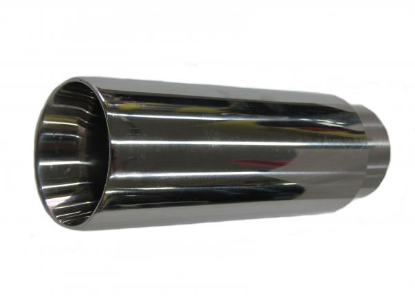 Koncovka výfuku kulatá zkosená - průměr 76mm