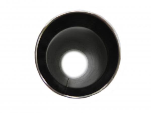 Koncovka výfuku kulatá zkosená - průměr 76mm