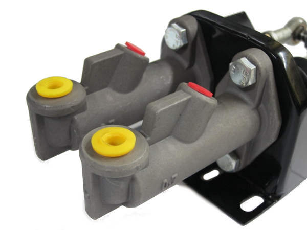 Hydraulická ruční brzda HPP - vertikální (s dvojitým brzd. válcem a aretací)