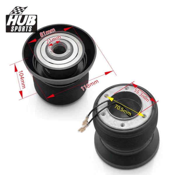 Nába na volant Hub Sports Mercedes 280C / W201 / W123 / W124 / W126 / W129 / W140 (68-96)