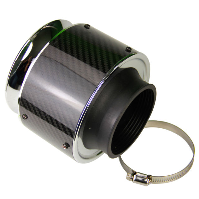 Sportovní filtr karbon univerzální 76mm - délka 130mm