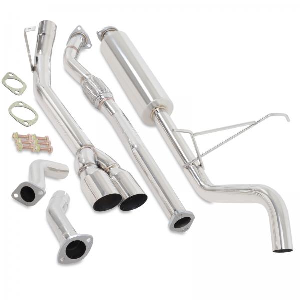 Catback výfuk Jap Parts Nissan Navara D22 Pickup 2.5TD Di (98-04)