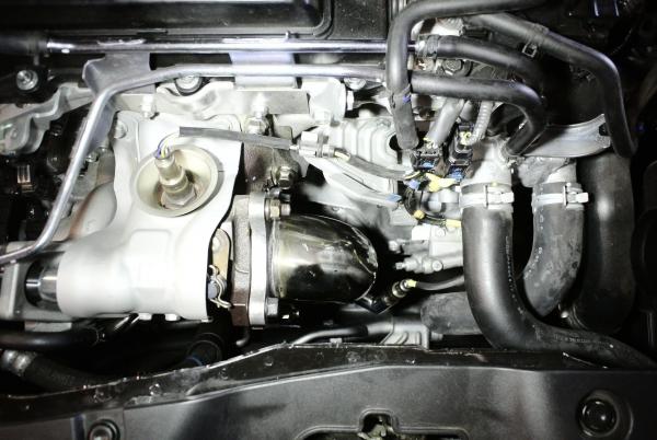 Downpipe s náhradou katalyzátoru + front pipe Jap Parts Honda Civic FK 1.5T (15-20)