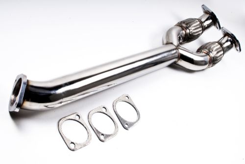 Středový díl k výfuku Y pipe Japspeed Nissan GT-R R35 - 2x 89mm > 89mm
