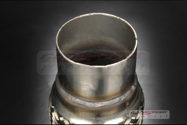 Vlnovec s náběhy 152 (254) x 89mm nerez