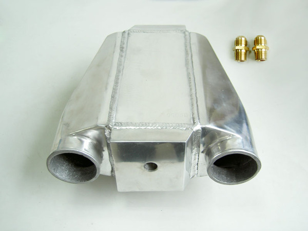 Aftercooler 305 x 315 x 115mm - výstupy 76mm