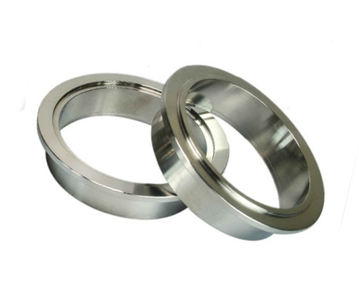 V-band set 95mm (3.75 palce) - spona + příruby s auto zámkem nerez