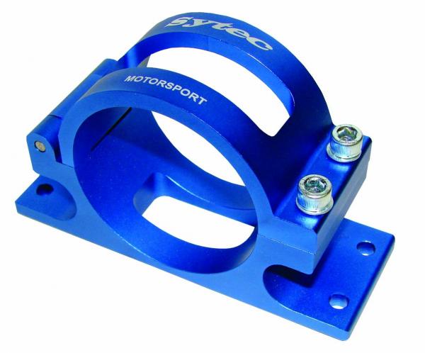 Držák externí palivové pumpy nebo palivového filtru Sytec - modrý