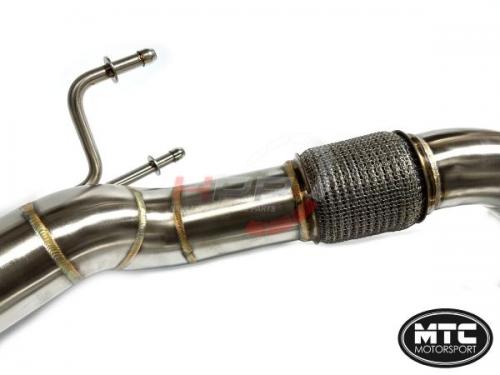 Downpipe s náhradou OPF/GPF MTC Motorsport VW Golf 8 R 2.0 TSI (19-)