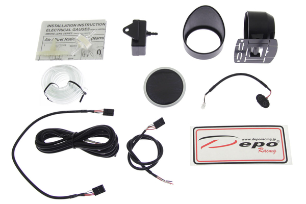 Přídavný budík Depo Racing Peak 7-color - tlak turba elektronický do 3bar