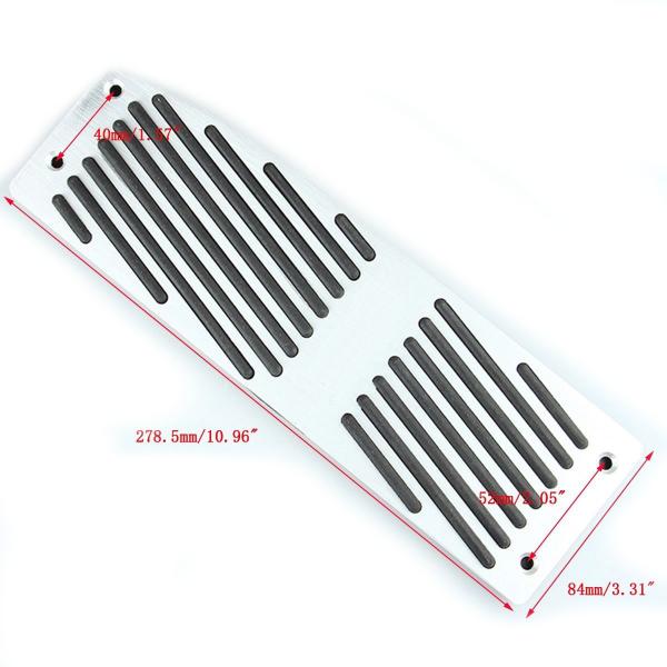 Pedály ProRacing pro BMW 1-Series E81 / E82 / E87 / E88 bez loga - manuální převodovka - černé