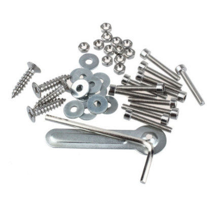 Pedály ProRacing pro BMW 1-Series E81 / E82 / E87 / E88 / F20 / F21 bez loga - automatická převodovka - černé