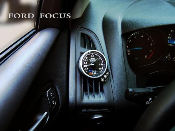 Držák budíku do ventilace Ford Focus Mk3 (11-) - 1x budík 52mm