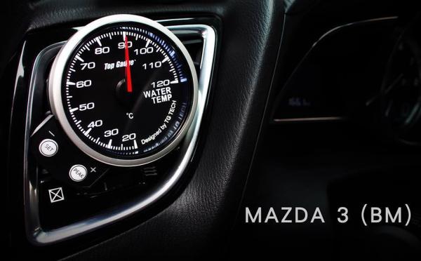 Držák budíku do ventilace Mazda 3 BM (13-16) - 1x budík 52mm