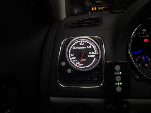 Držák budíku do ventilace Škoda Yeti (09-) - 1x budík 52mm