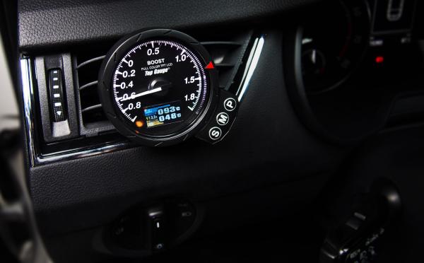 Držák budíku do ventilace Škoda Octavia III 5E (12-) - 1x budík 52mm