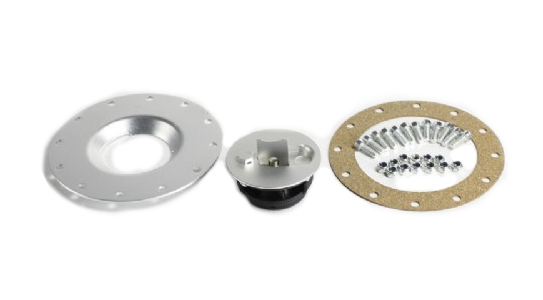 Hliníkové víčko palivové nádrže s instalačním setem