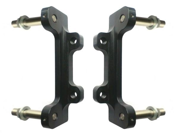 Adaptéry ProRacing pro zadní brzdové třmeny Brembo Porsche 996 / Boxster S / Cayman S - BMW E36 M3 / Z3 M + kotouče E46 M3 (328 x 20mm)