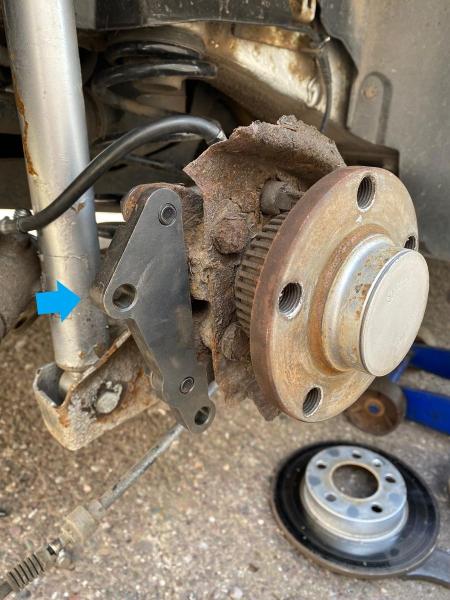 Adaptéry ProRacing pro zadní brzdové třmeny TT/S3/R32/Cupra R - Audi, Seat, Škoda, VW platforma Mk4 (5x100) + kotouče (280x22mm)