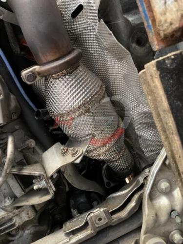 Downpipes s náhradami katalyzátorů ProRacing Mercedes C-Klasse W205 C43 / C400 / C450 AMG M276 (15-)