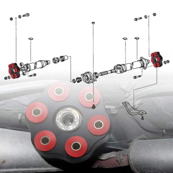 Hardy spojka ProRacing Toyota Aristo / Soarer / Supra 2J-ZGE, 1UZ-FE - PCD 105mm / 12mm - 3751124010