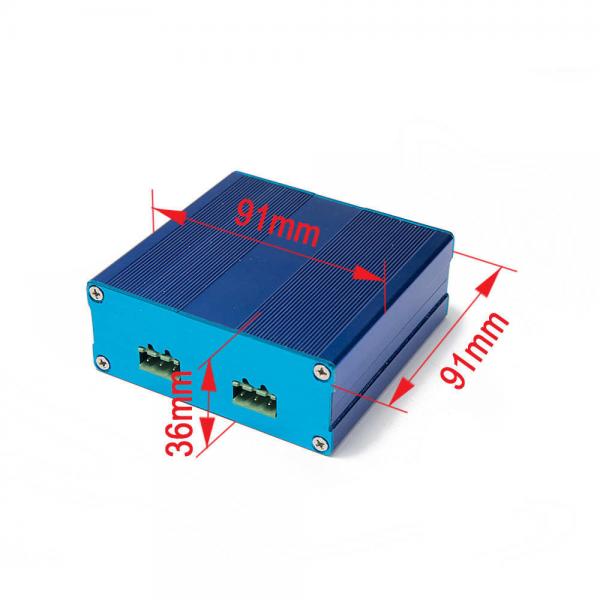 Elektronická výfuková klapka 76mm s dálkovým ovladačem