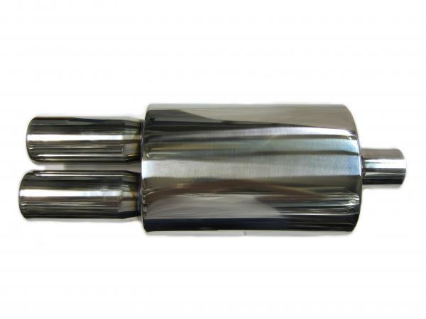 Koncový tlumič výfuku ProRacing MP17 - nerez - 63,5mm
