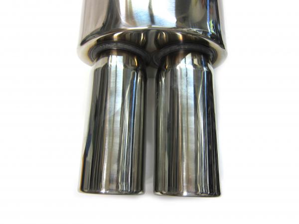 Koncový tlumič výfuku ProRacing MP17 - nerez - 63,5mm