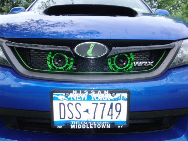 Klaksony kulaté Hella style - zelené