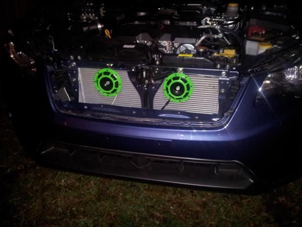 Klaksony kulaté Hella style - zelené