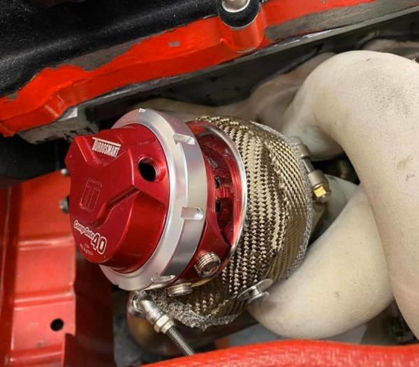 Tepelná izolace ProRacing pro wastegate 60-65mm - titanová