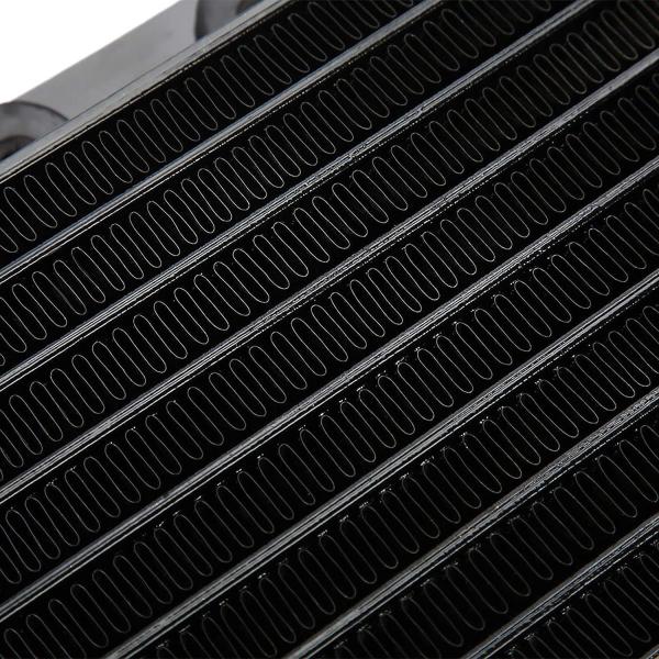 Olejový chladič / chladič oleje 10 šachet 250 x 140 x 34mm (M12x1,25) - motocykl