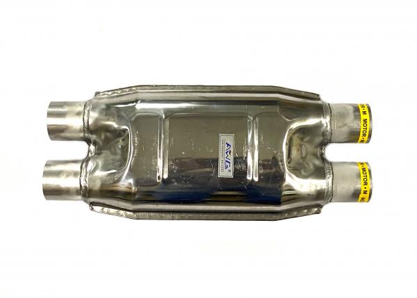 Náhrada katalyzátoru (rezonátor) ProRacing 2x 55mm (duální) - ocel