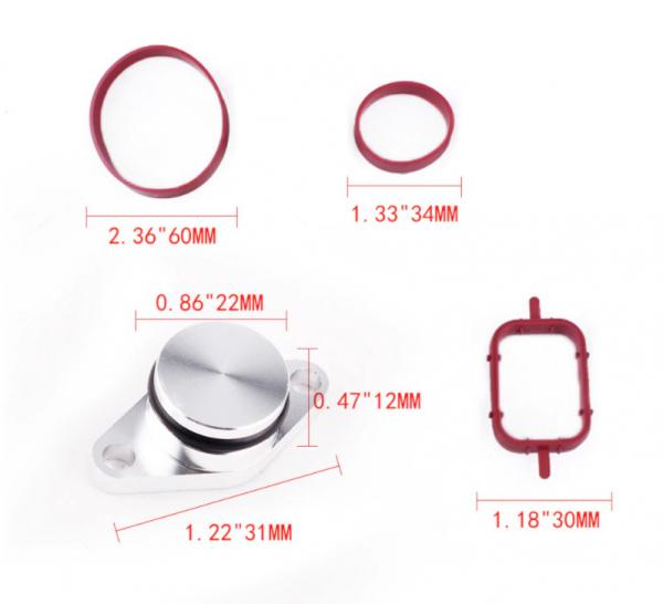 Kit ProRacing na odstranění vířivých klapek v sání (Runner Flap Delete kit) pro BMW E38 730d / E39 525d M57