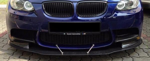 Univerzální nastavitelné vzpěry pro stabilizaci spoilerů a difuzorů - délka 150mm - stříbrné