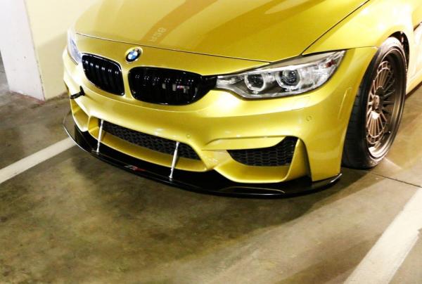 Univerzální nastavitelné vzpěry pro stabilizaci spoilerů a difuzorů - délka 200mm - černé